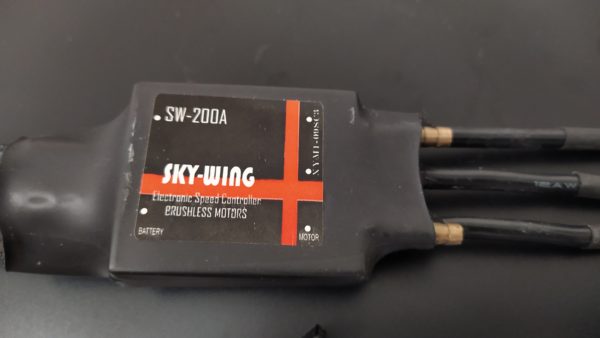 Střídavý elektronický regulátor otáček SKY-WING SW-200A pro Modely Lodí - Image 3