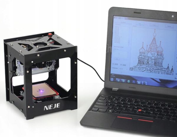 Laserová CNC Gravírka Neje výkon laseru 3000 mW - Image 2