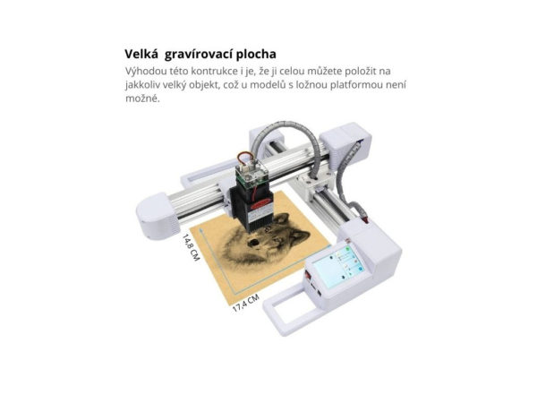 Laserová Gravírka WAINLUX výkon 10 Wattů - Image 3